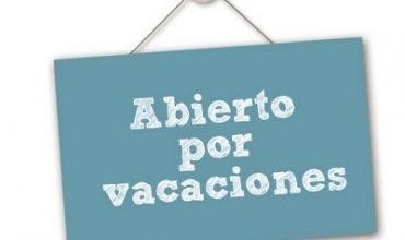 NO CERRAMOS POR VACACIONES  | Blog